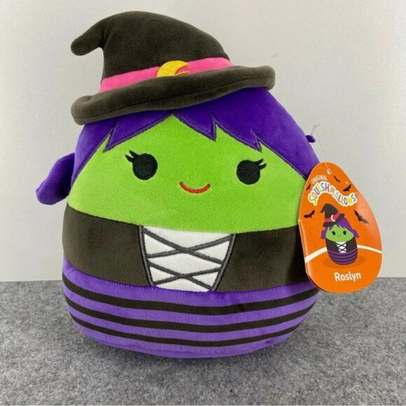 Squishmallows Other - Squishmallows Roslyn 9” Halloween Witch Plush Stuffed Animal New With Tag